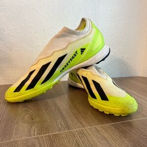 adidas X Crazyfast.3 White, Black and Lucid Lemon